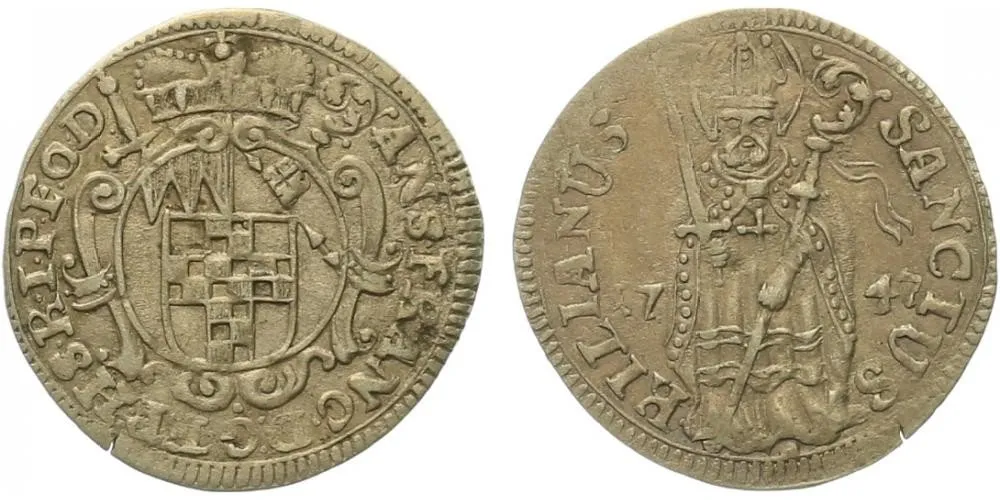 Würzburg - biskupství, Anselm Franz, 1746 - 1749 — 1