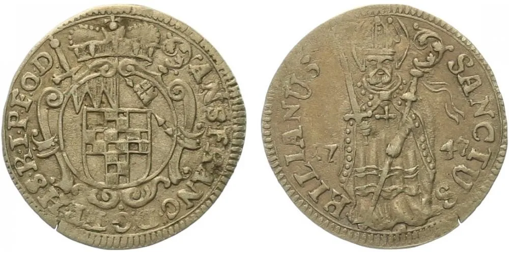 Würzburg - biskupství, Anselm Franz, 1746 - 1749 — 1