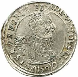 Ferdinand II., 1619 - 1637 (Mince kiprová) — 1