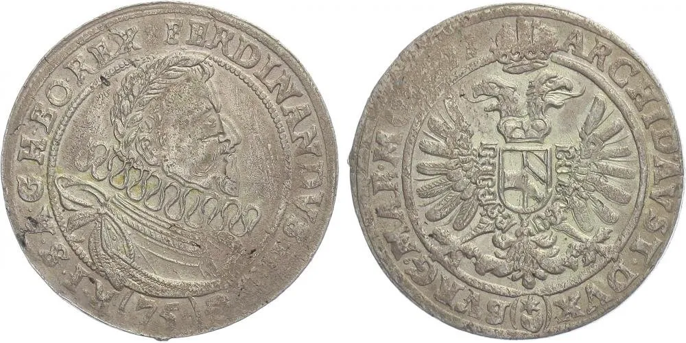 Ferdinand II., 1619 - 1637 (Mince kiprová) — 1