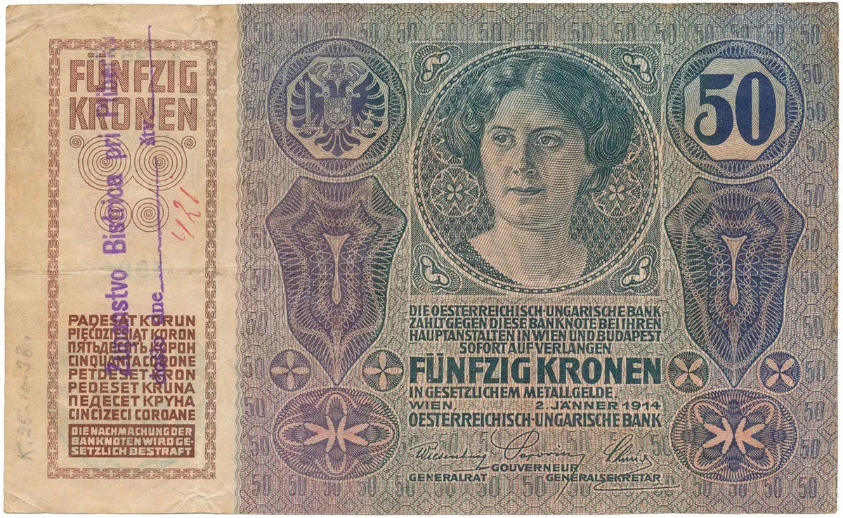 Razítkované R-U bankovky na Balkáně 1919-1921 — 1