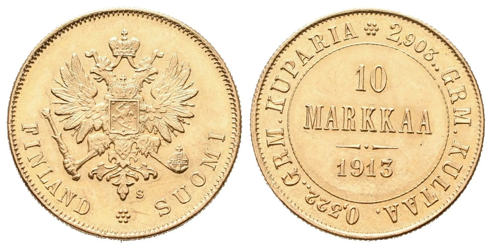 Ražby pro Finsko, Mikuláš II., 1894 - 1917 — 1