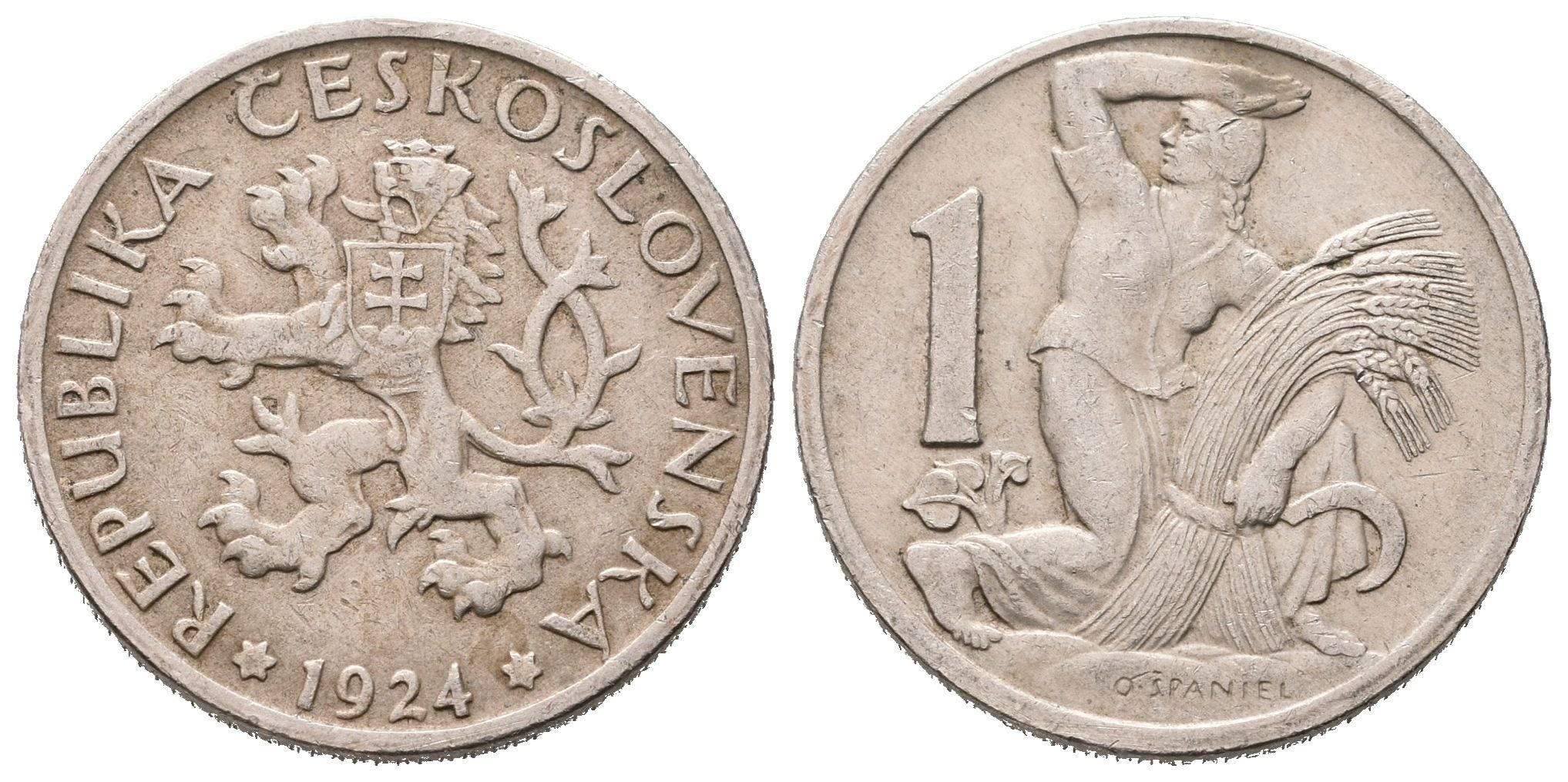 1 Koruna 1924