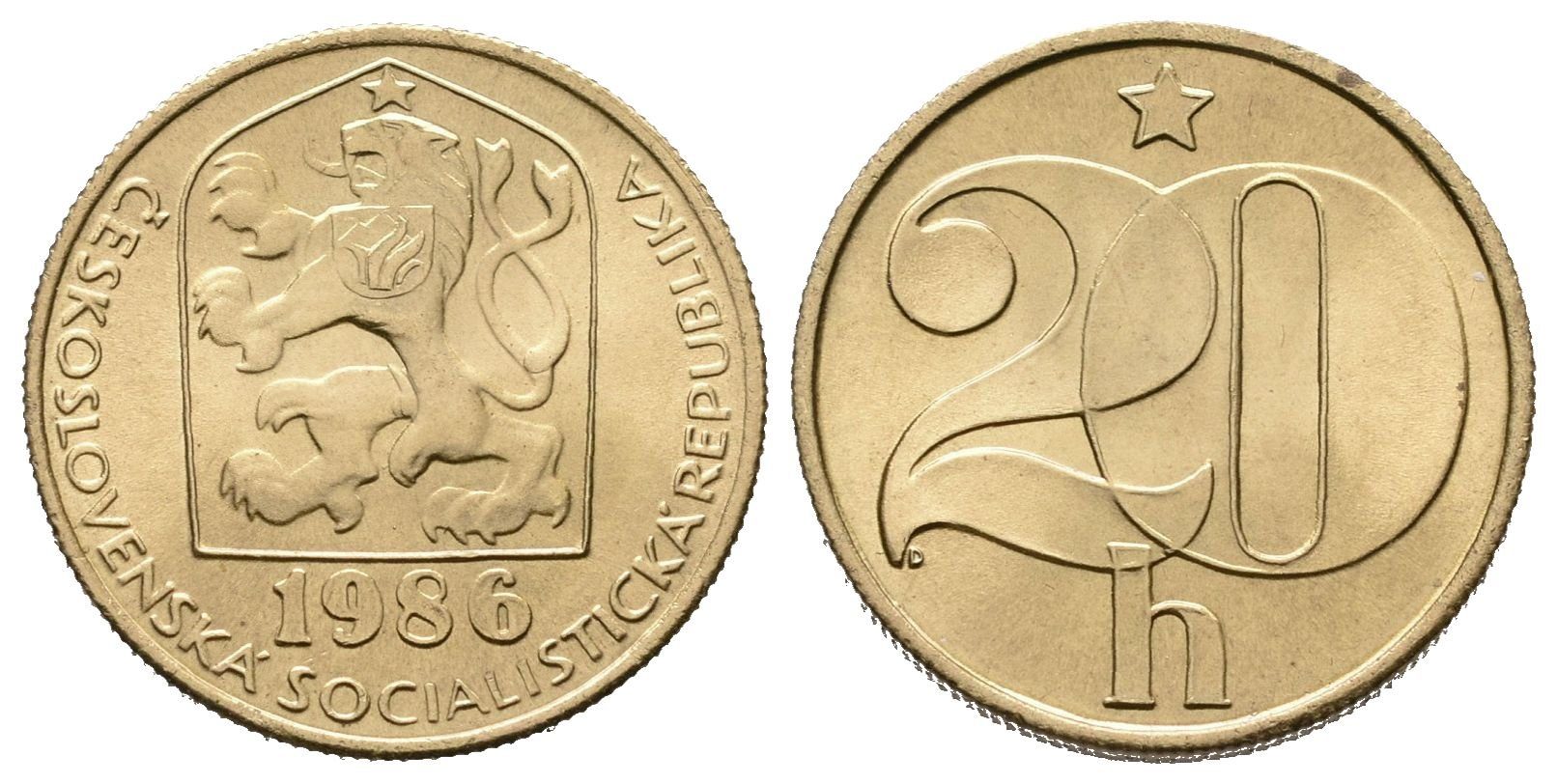 20 Haléř 1986