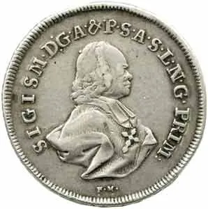 Salzburg - arcibiskupství, Sigismund III. Schrattenbach, 1753 - 1771 — 1