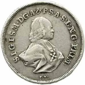 Salzburg - arcibiskupství, Sigismund III. Schrattenbach, 1753 - 1771 — 1