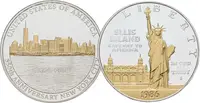 USA, Sada stříbrných mincí 1 Dollar 2014 PROOF