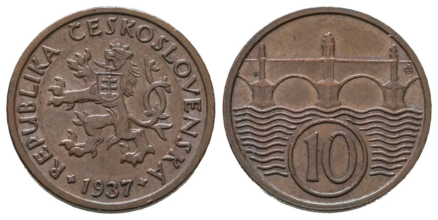 10 Haléř 1937