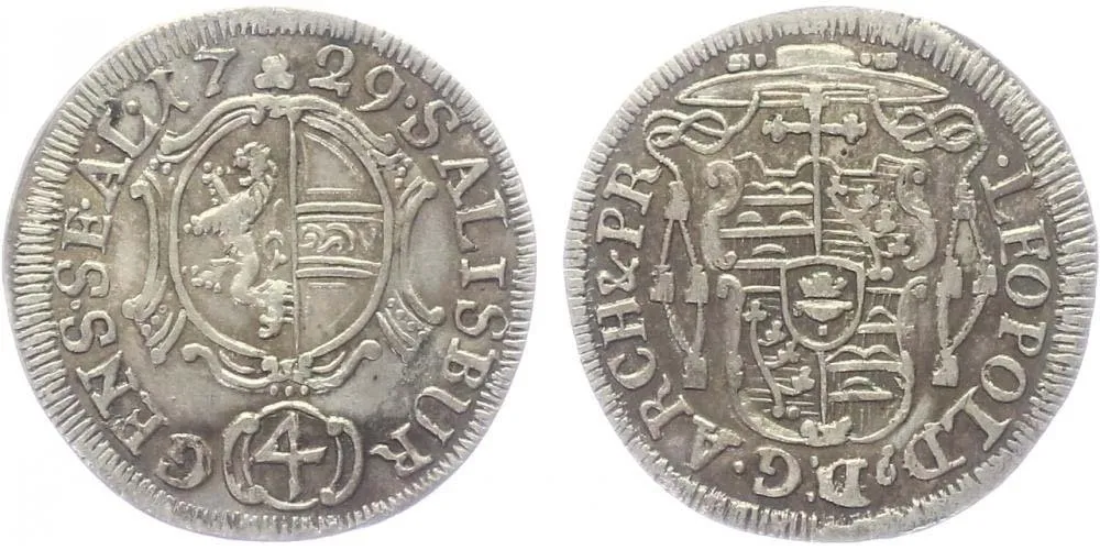 Salzburg - arcibiskupství, Leopold Anton Firmian, 1727 - 1744 — 1
