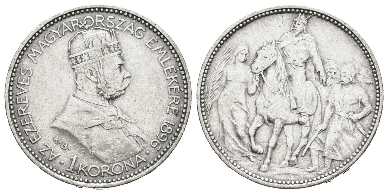 1 Koruna 1896 KB