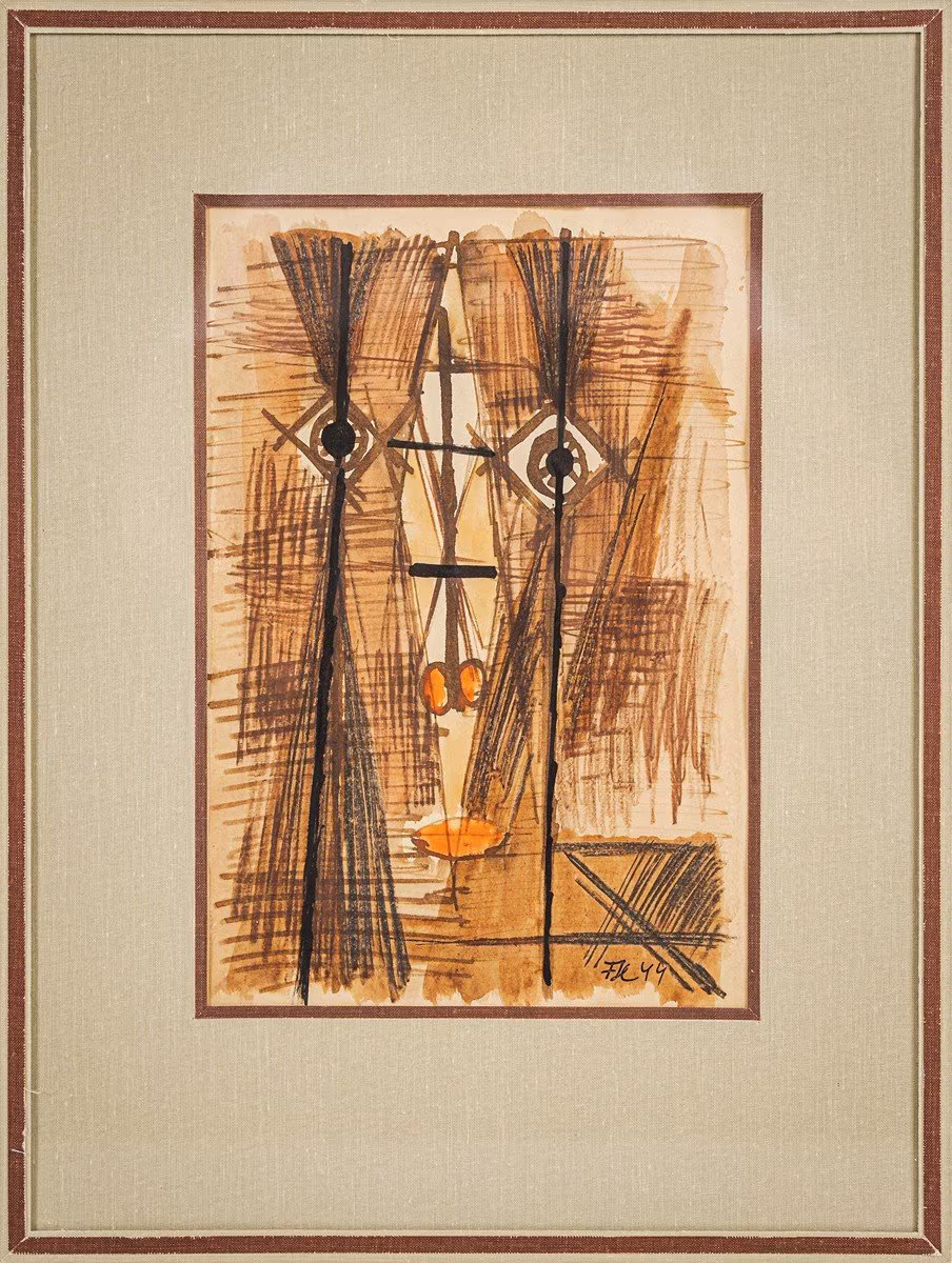 František Hudeček: František Hudeček (1909 - 1990) - Hlava velká