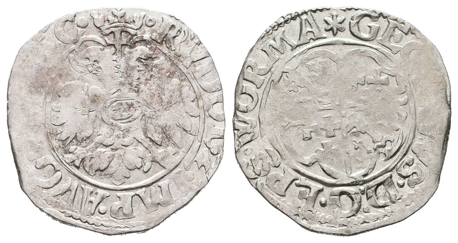 Worms, 1/2 Batzen 1585