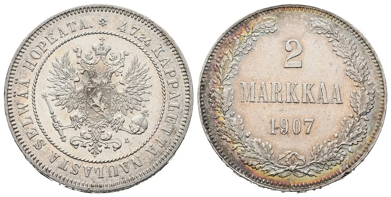 Ražby pro Finsko, Mikuláš II., 1894 - 1917 — 1