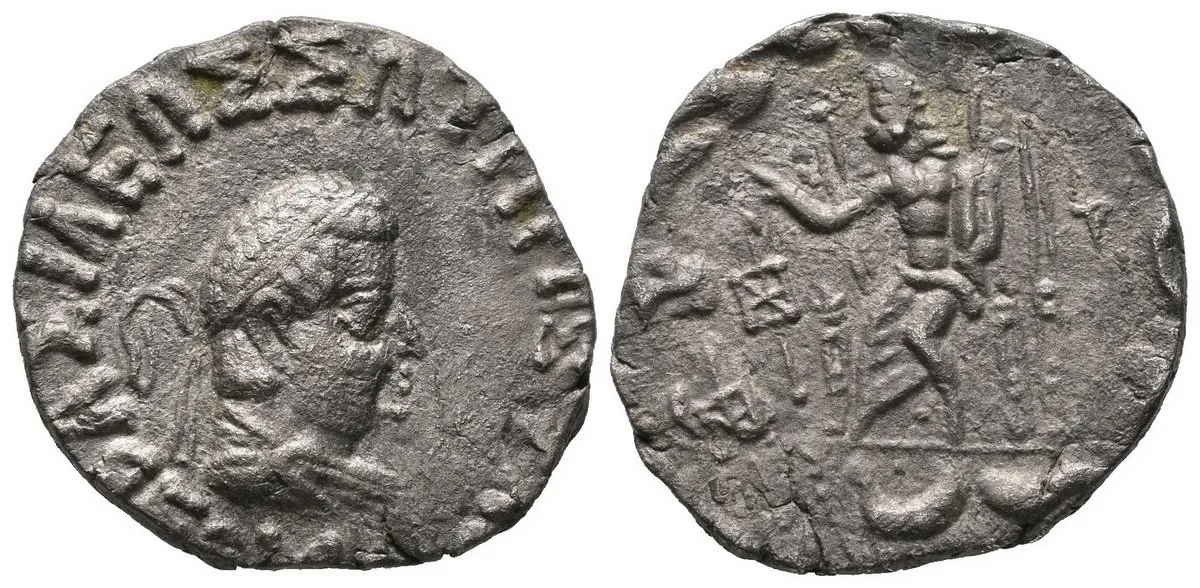 Baktria, Hermaios, 40 - 1 př. Kr. — 1