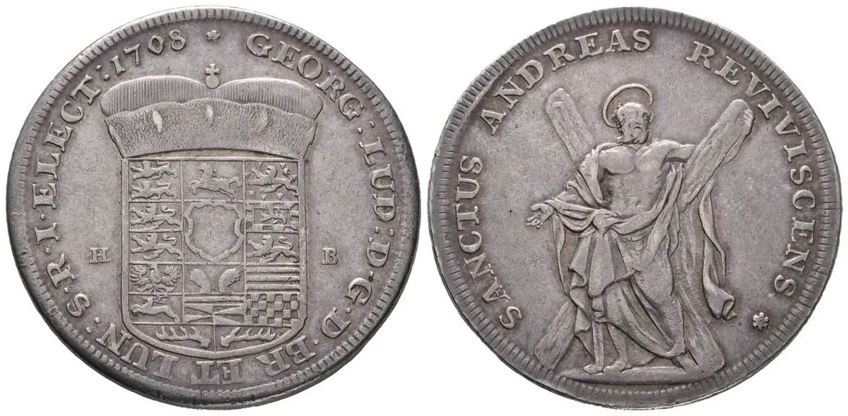 Braunschweig - Lüneburg - Calenberg - Hannover, George Ludwig, 1698 - 1727 — 1