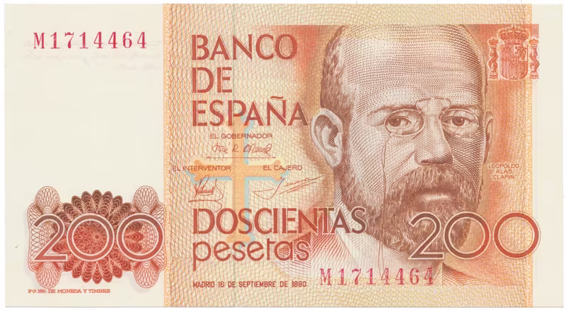 Španělsko, 200 Pesetas 1980, P.156