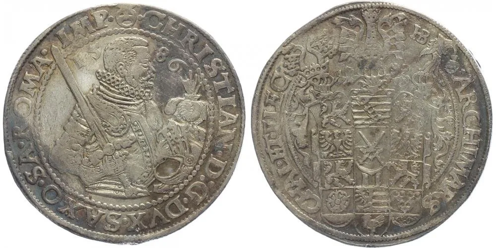 Sasko, Christian I., 1586 - 1591 — 1