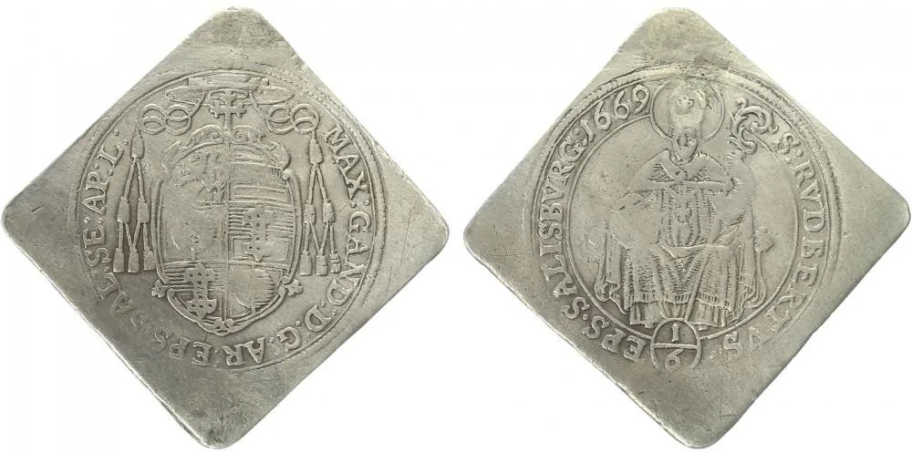 Salzburg - arcibiskupství, Max Gandolph, 1668 - 1687 — 1