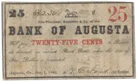 USA - Georgia, 25 Cent 1862