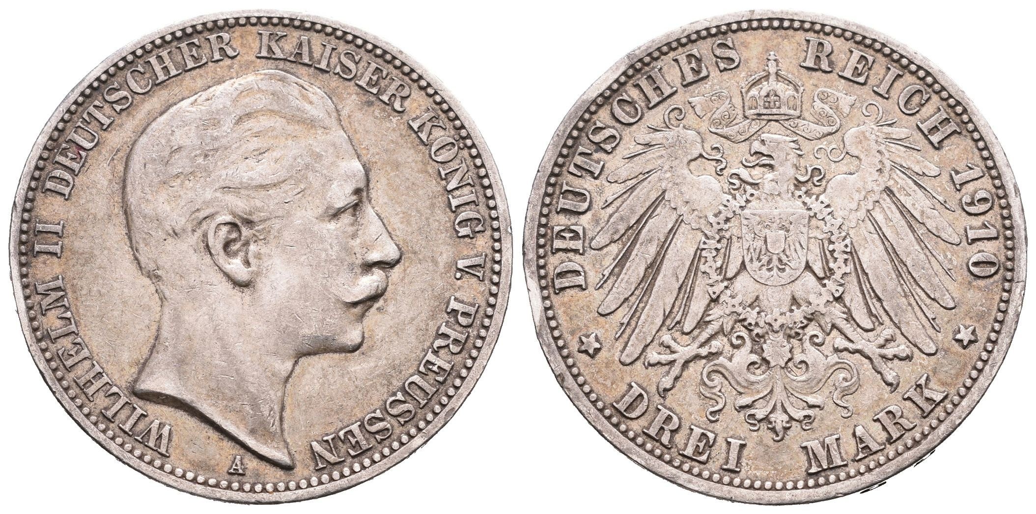 Prusko, 3 Marka 1910 A