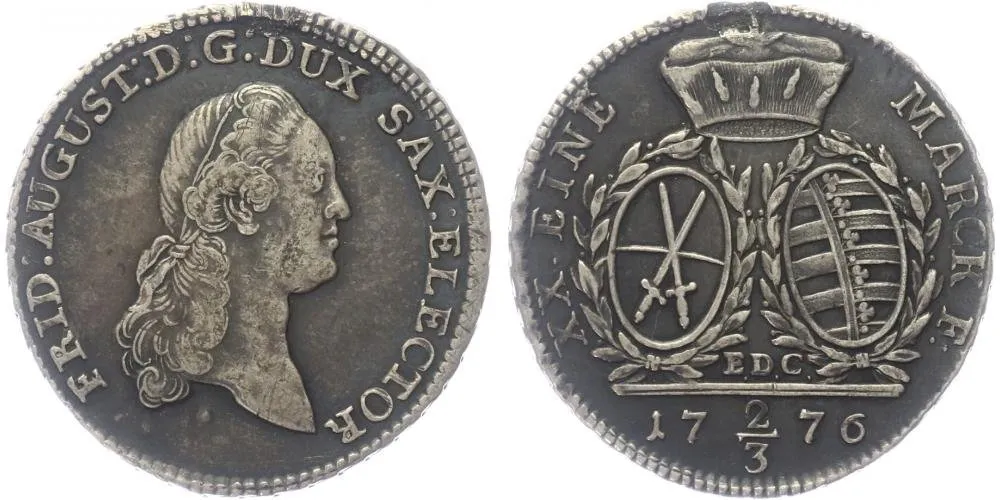 Sasko, Friedrich August III./I., 1763 - 1827 — 1
