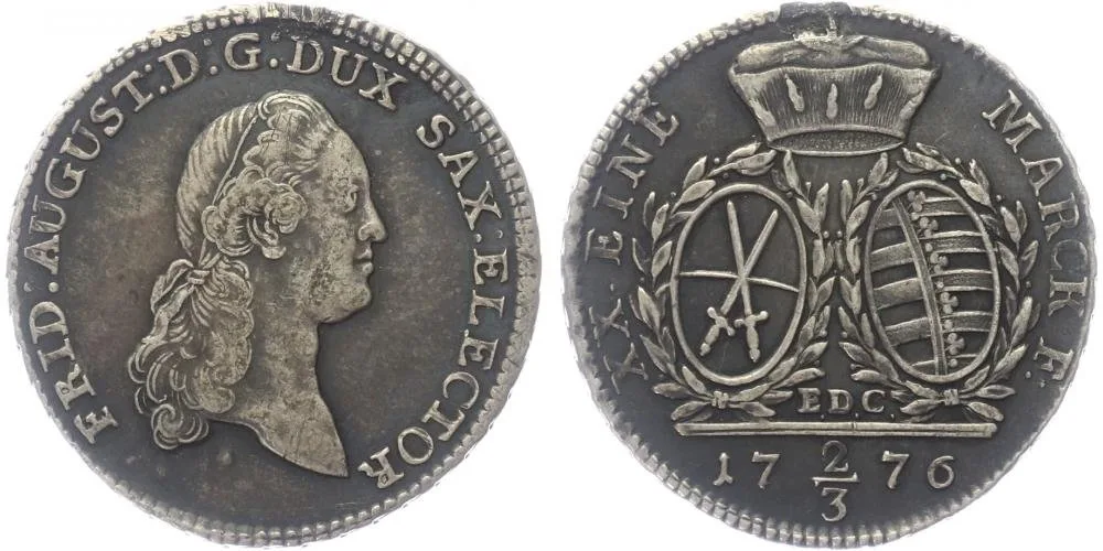Sasko, Friedrich August III./I., 1763 - 1827 — 1