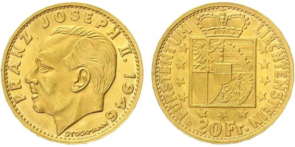 Liechtenstein, Franz Josef II., 1938 - 1990 — 1