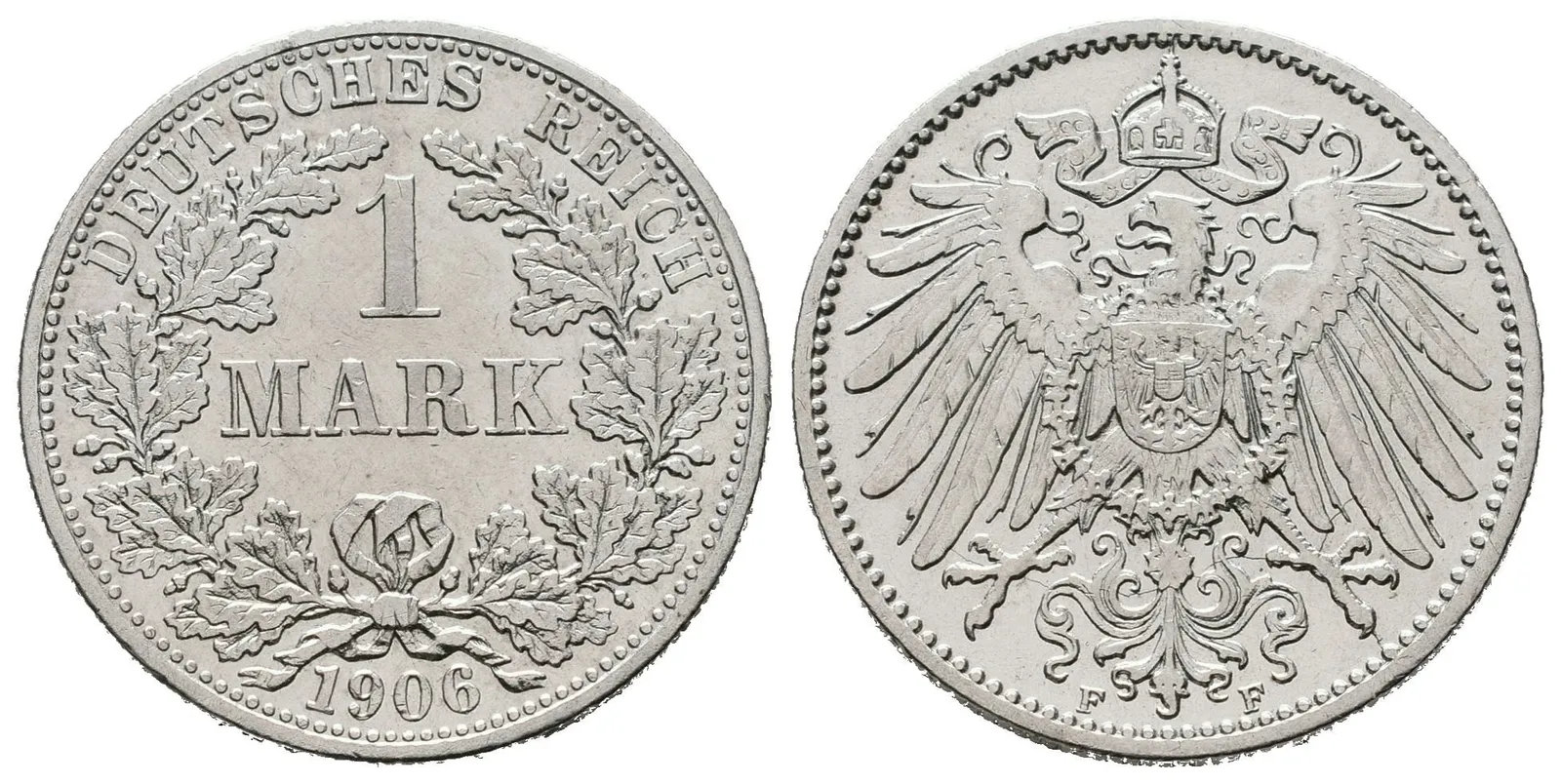 Německé císařství, 1 Marka 1906 F