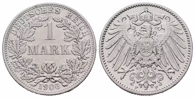 Německé císařství, 1 Marka 1906 F