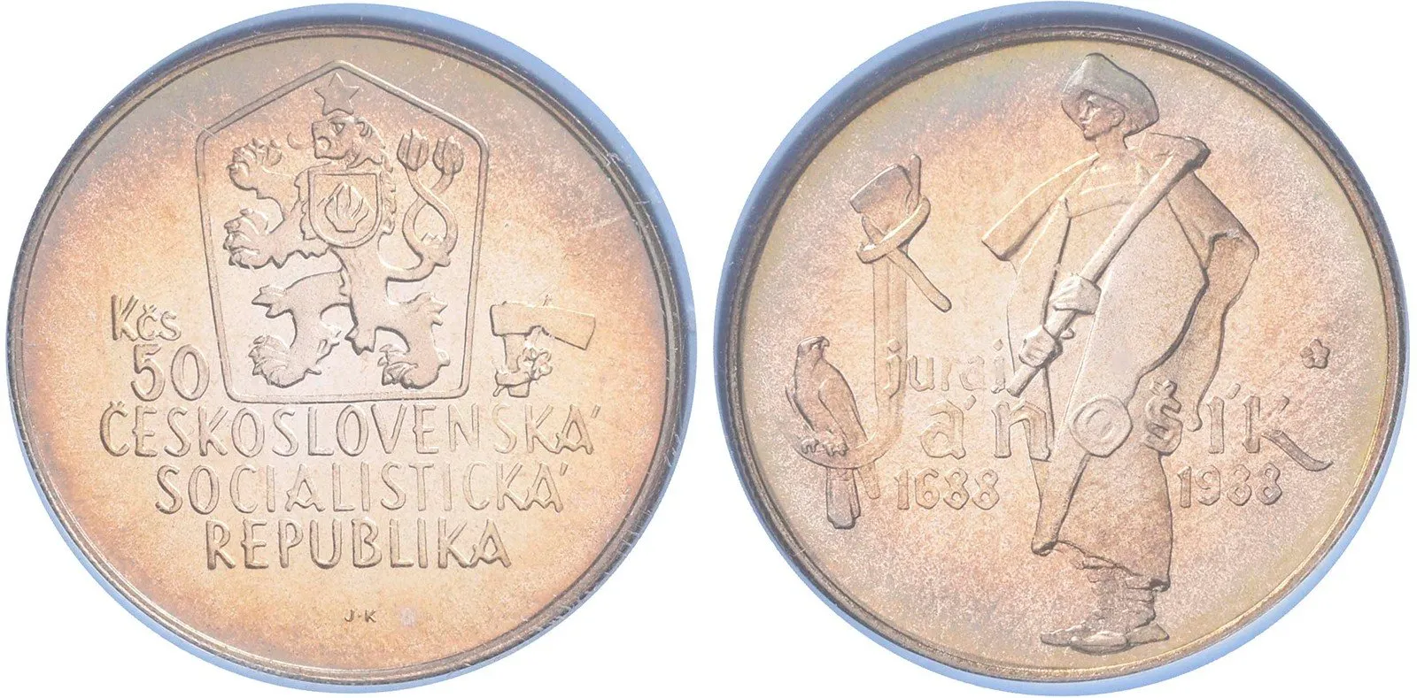 50 Kčs 1988 - Juraj Jánošík, PROOF