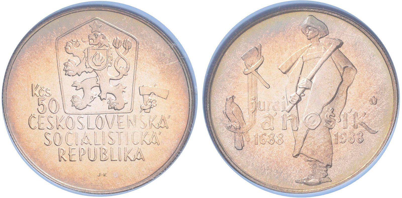 50 Kčs 1988 - Juraj Jánošík, PROOF