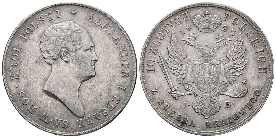 Ražby pro Polsko, Alexander I., 1801 - 1825 — 1