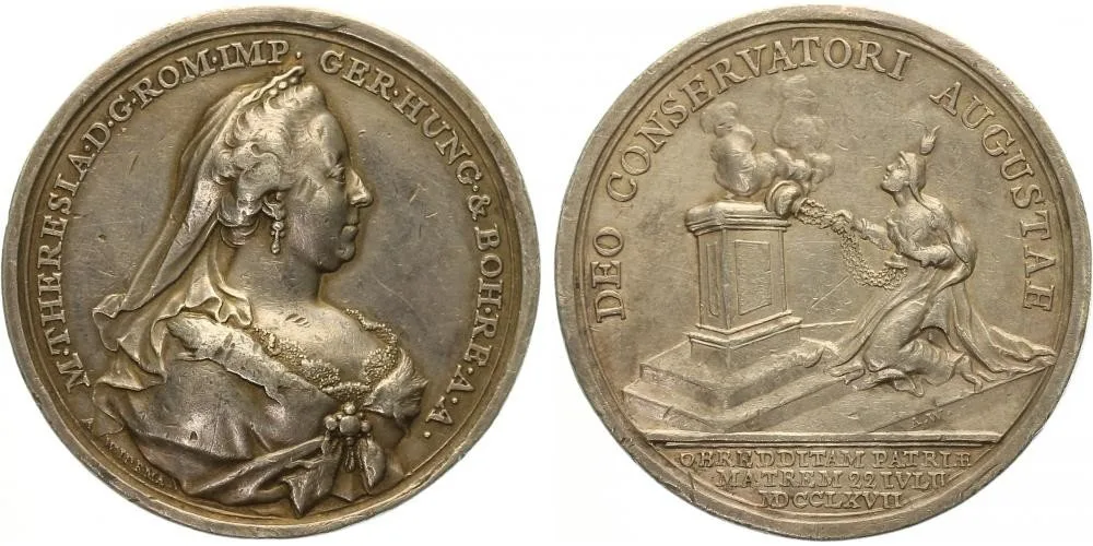 Marie Terezie, 1740 - 1780 — 1