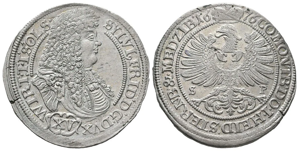 Würtemberg - Olešnice, Sylvius Friedrich, 1668 - 1697 — 1