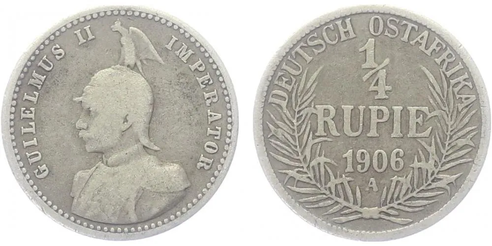 Koloniální ražby, Německá Východní Afrika — 1