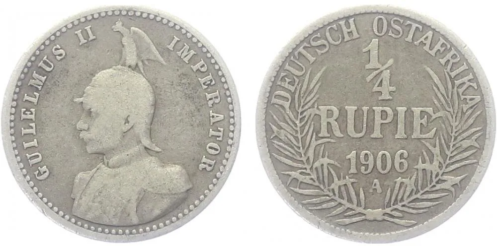 Koloniální ražby, Německá Východní Afrika — 1