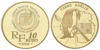 Francie, 10 Euro 2008 - Adélina země