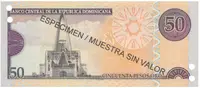 Dominikánská republika, 50 Pesos Oro 2008, P.176s2 - fotografie 2