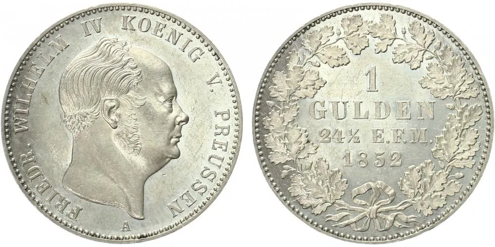 Hohenzollern - Sigmaringen, Friedrich Wilhelm IV. von Preussen, 1849 - 1861 — 1