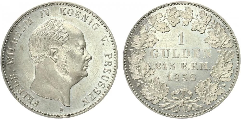 Hohenzollern - Sigmaringen, Friedrich Wilhelm IV. von Preussen, 1849 - 1861 — 1