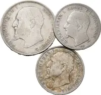 Bulharsko, 2 Leva 1912 + 1 Leva 1891 a 1913