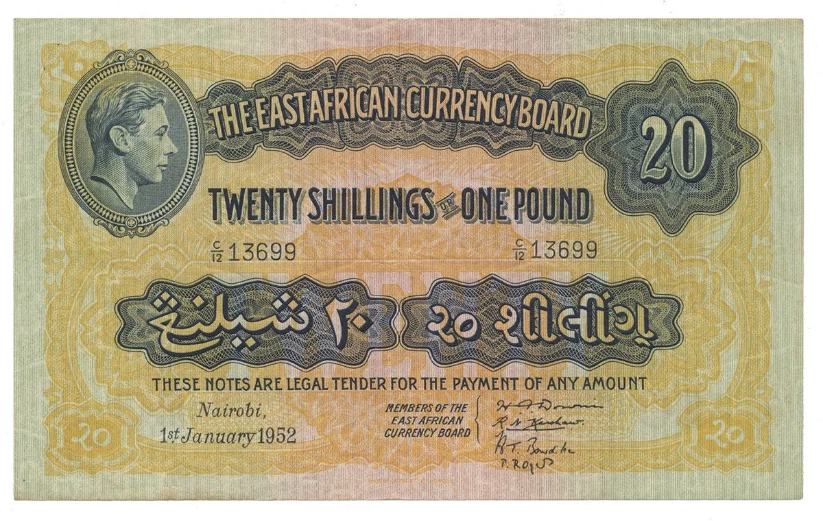 Východní Afrika - East Africa — 1