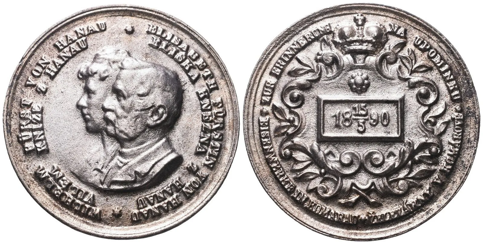 Hannau - Hořowitz, Wilhelm a Elisabeth von Lippe-Biesterfeld-Weißenfeld, 1889 - 1902 — 1