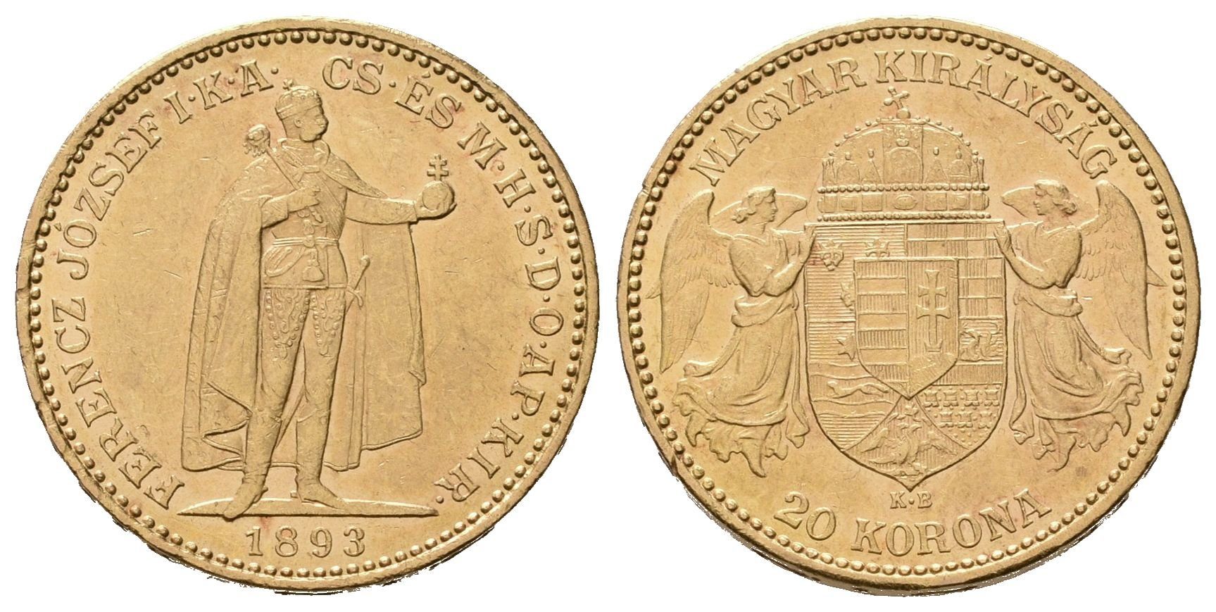 20 Koruna 1893 KB