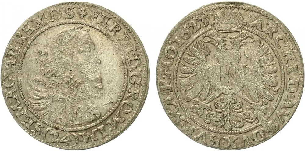 Ferdinand II., 1619 - 1637 (Mince kiprová) — 1