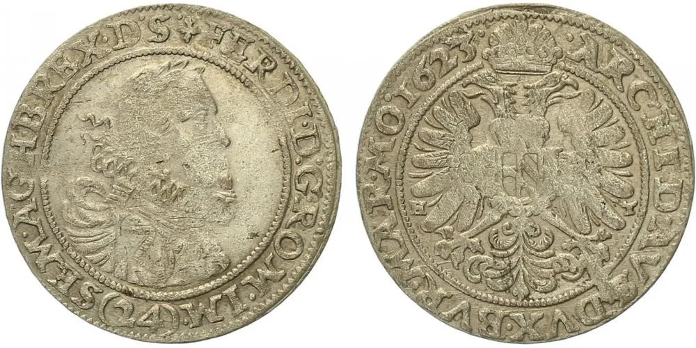 Ferdinand II., 1619 - 1637 (Mince kiprová) — 1