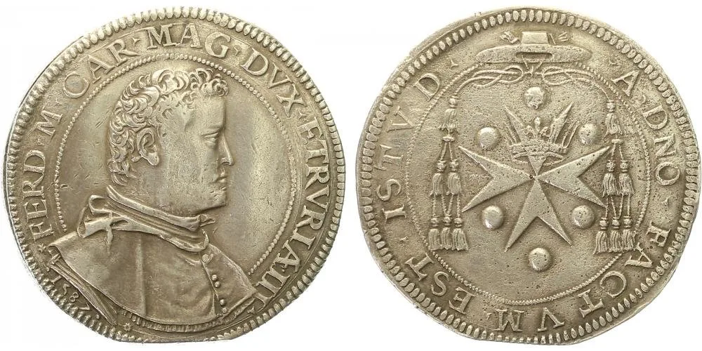 Itálie - Toskánsko, Ferdinando I., 1587 - 1609 — 1