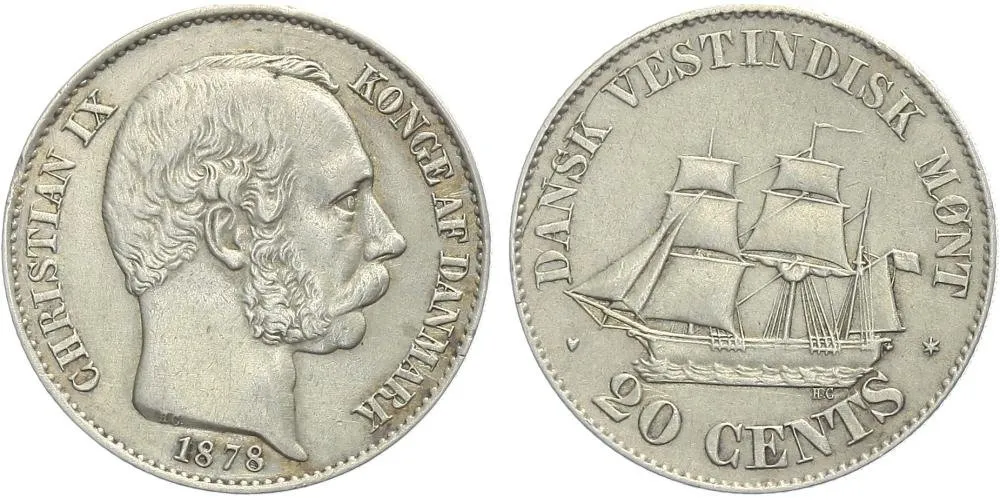 Dánská Západní Indie, Christian IX., 1863 - 1906 — 1