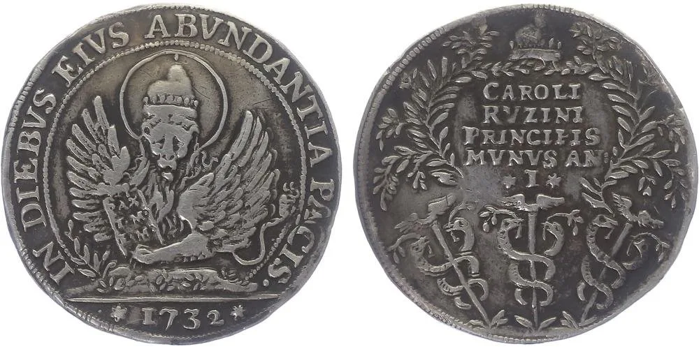 Itálie - Benátky, Carlo Ruzzini, 1732 - 1735 — 1