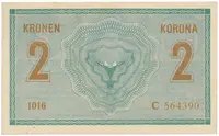 Rakousko - Uhersko, 2 Koruna 1914, nízká série C 1016, Hej.RU13c - fotografie 2
